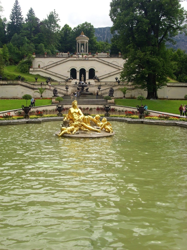 Schloss Linderhof - Brunnen (2)