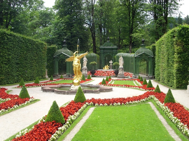 Schloss Linderhof - Gärten (1)